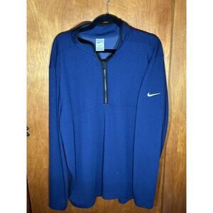 NIKE Dri-FIT GOLF Pullover Half Zip CK6076-480 Royal Blue Size: XXL